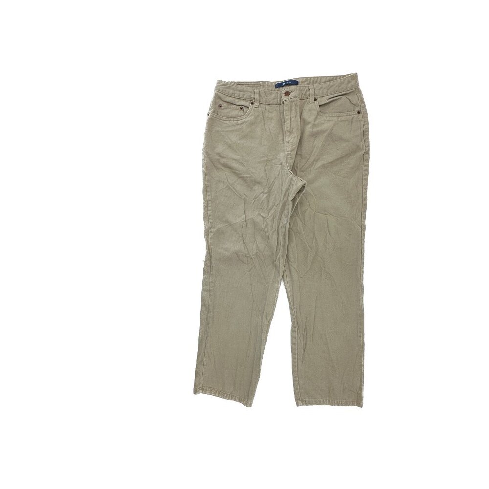 Bill Blass Easy‎ Fit Straight Women's size 12 Beige Denim Jeans